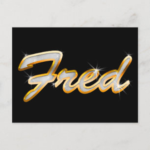Fred Bling Vykort