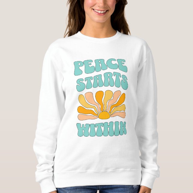 Fred börjar inom oss		 t shirt (Framsida)