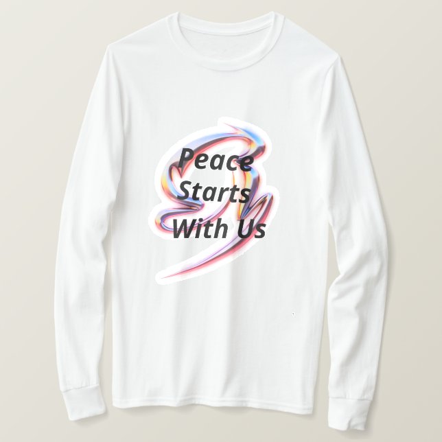 Fred börjar med oss t shirt (Design framsida)