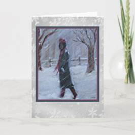 Fred- & ensamhetkonstkort helgkort