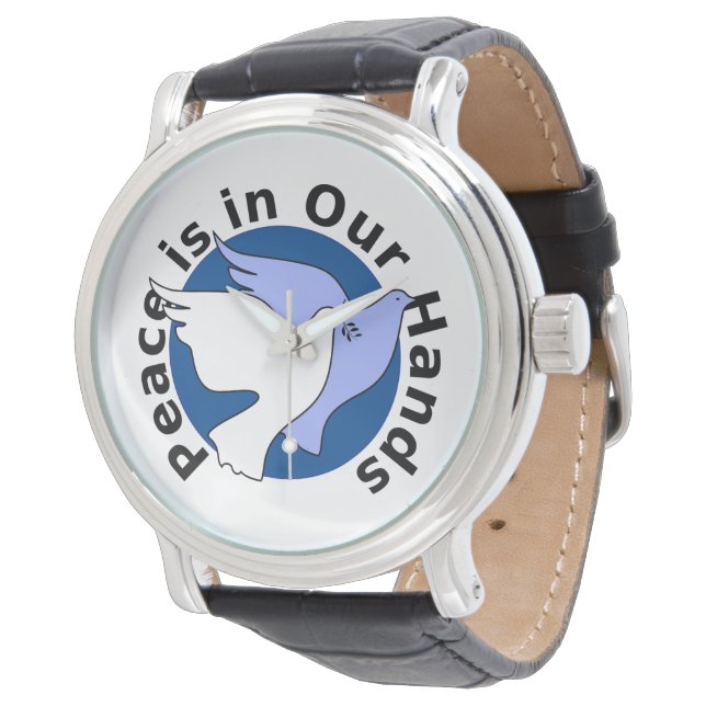 FRED FINNS I VÅR HÄNDER ARMBANDSUR (Vinklad)