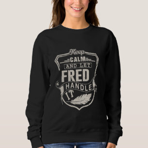 Fred First Namn Shirt Fred Namn Birthday T