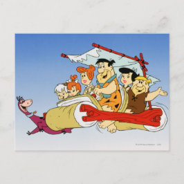 Fred Flintstone Wilma Barney och Betty SMÅSTENS™ Vykort