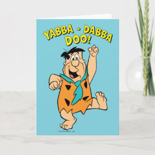 Fred Flintstone Yabba-Dabba Doo! Kort