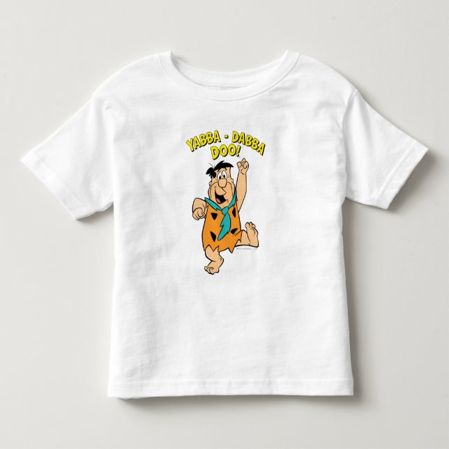 Fred Flintstone Yabba-Dabba Doo! T-shirt (Framsida)