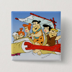 Fred FlintstoneWilma gräl och Betty PEBBLES™ Knapp