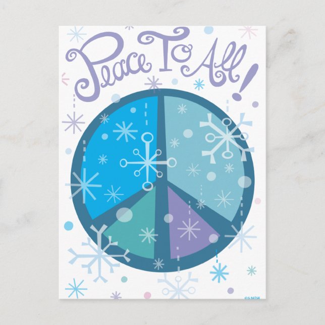 Fred för alla! vykort (Framsida)