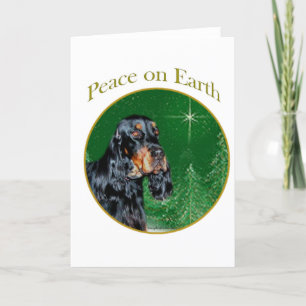 Fred för Gordon Setter Helgkort