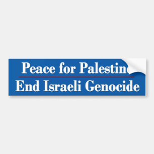 Fred för Palestina Bildekal