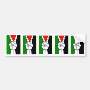 Fred för Palestina Bildekal