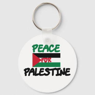 Fred för Palestina Nyckelring