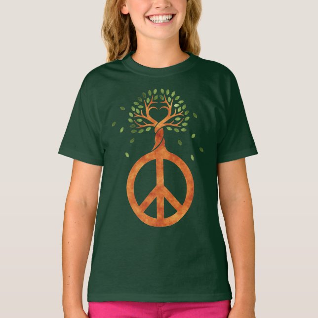 Fred för Träd - FLOMHART 1 T Shirt (Framsida)