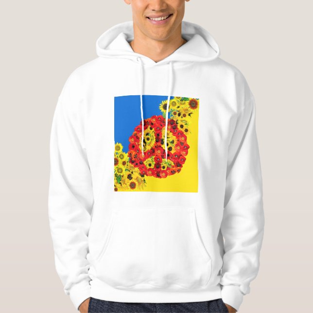 FRED FÖR UKRAINA! HOODIE (Framsida)
