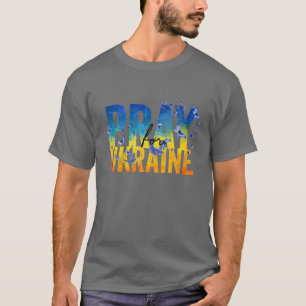 Fred för Ukraina Solidaritet Fredshjärta Ukraina T Shirt