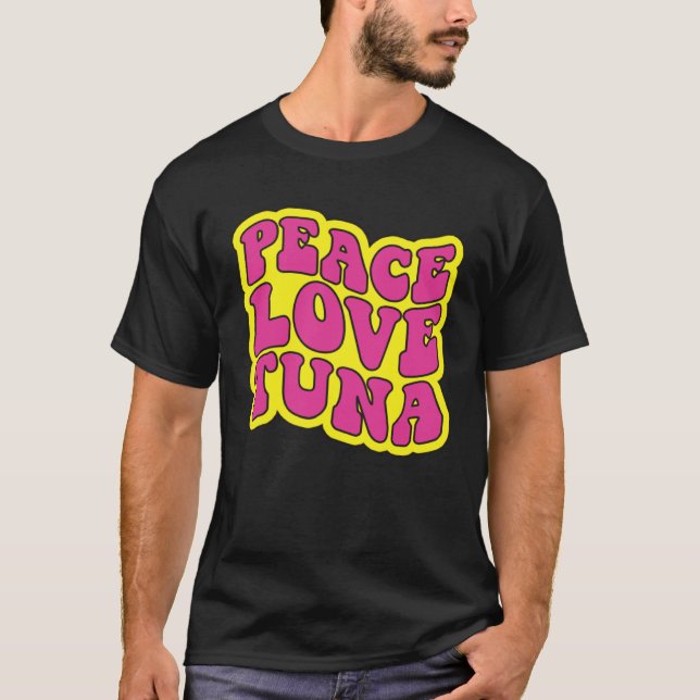 Fred Frid Fisk Fiskfiske T Shirt (Framsida)