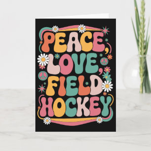 Fred FridrottHockey 70 Hippie Retro Landhockey Kort