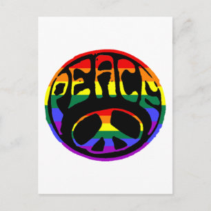 Fred - Gay Flagga Vykort