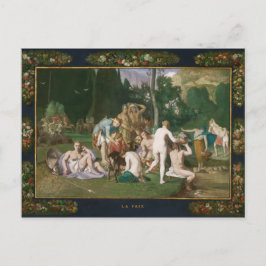 Fred genom Pierre Puvis de Chavannes Vykort