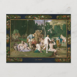 Fred genom Pierre Puvis de Chavannes Vykort