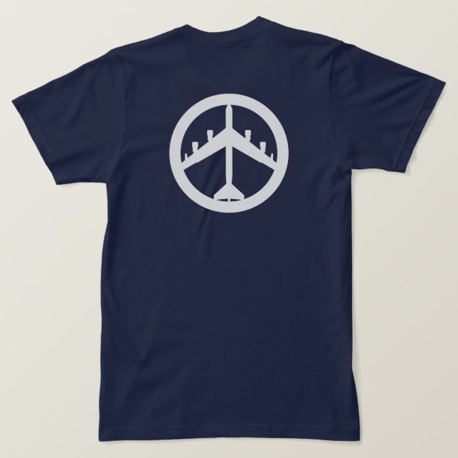 Fred genom styrka tee shirt (Design baksida)