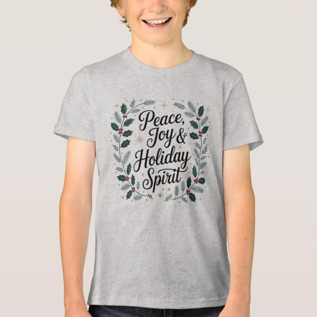 Fred, Glädje & Högtidsstämning T Shirt (Framsida)