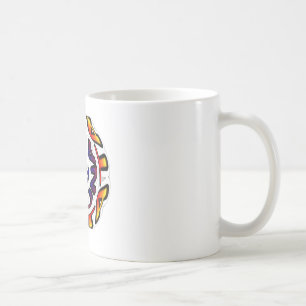 "Fred Hakuna Matata" Cirkulärt konsttryck Kaffemugg