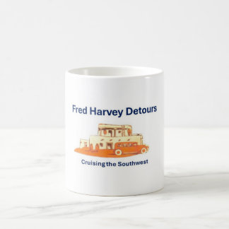 Fred Harvey minneshögste Coffee Mugg