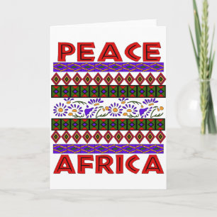 Fred i afrika kort