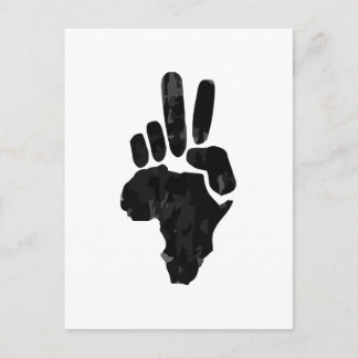 Fred i Afrika Vykort