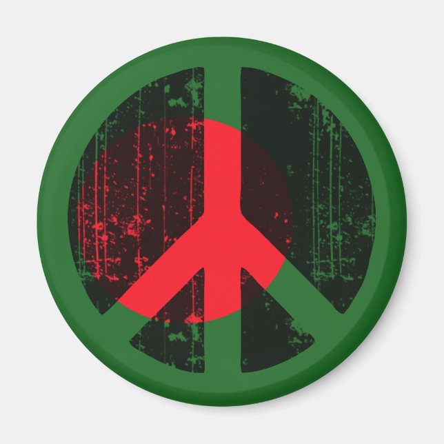 Fred i Bangladesh Magnet (Framsidan)