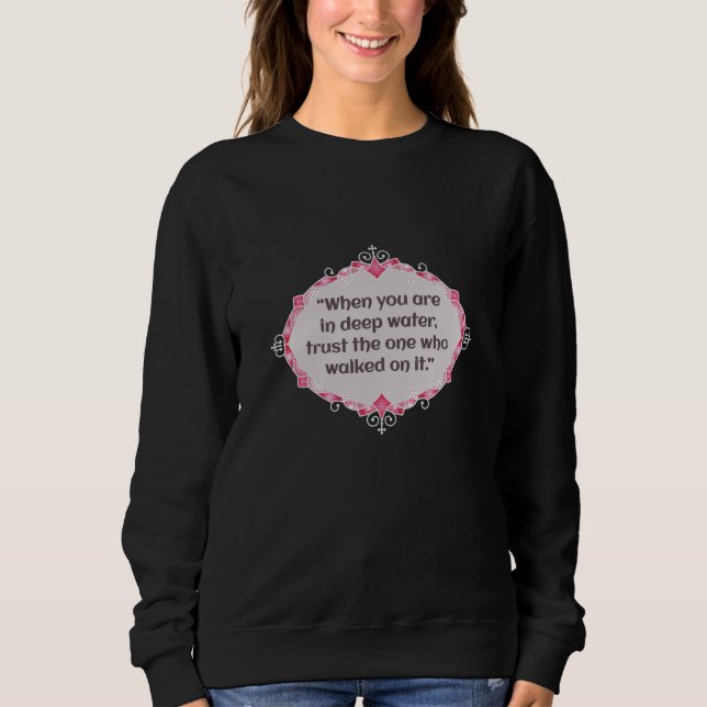 Fred i djupa vatten t shirt (Framsida)
