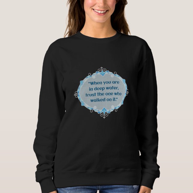 Fred i djupa vatten t shirt (Framsida)