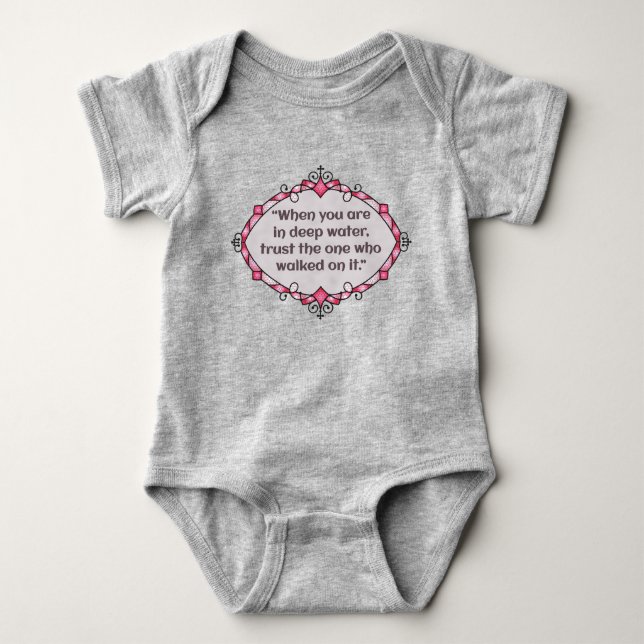 Fred i djupa vatten t shirt (Framsida)