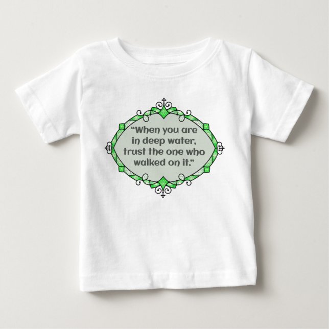 Fred i djupa vatten t shirt (Framsida)