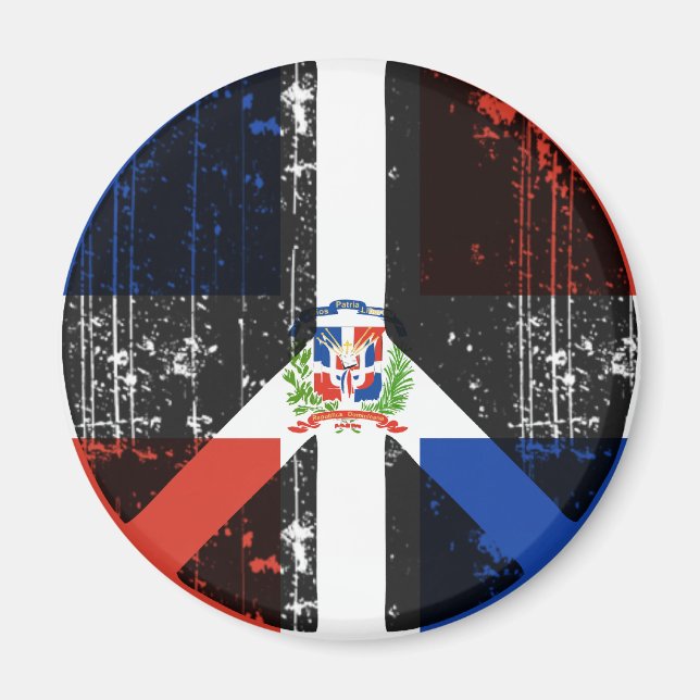 Fred i Dominikanska republiken Magnet (Framsidan)