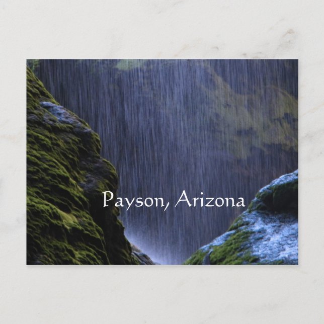 Fred i fallkortet Payson, Arizona Vykort (Framsida)