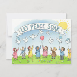 Fred i internationell vykort