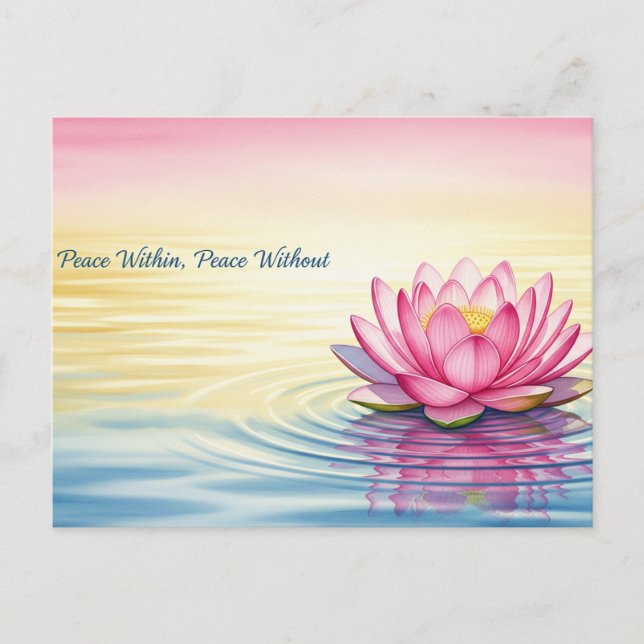 Fred i internationell vykort (Framsida)