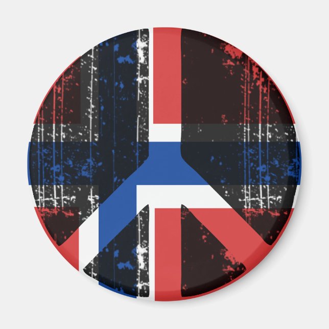 Fred i Norge Magnet (Framsidan)