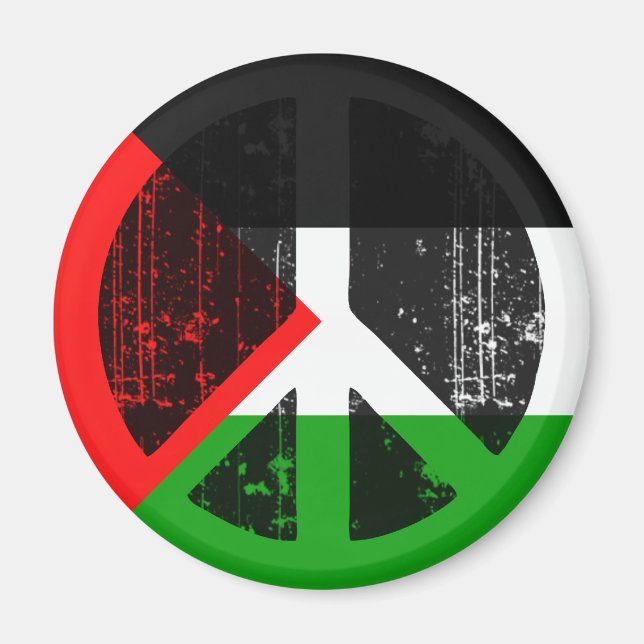 Fred i Palestina Magnet (Framsidan)