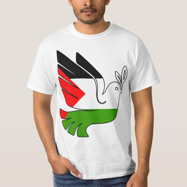Fred i Palestina T Shirt (Framsida)