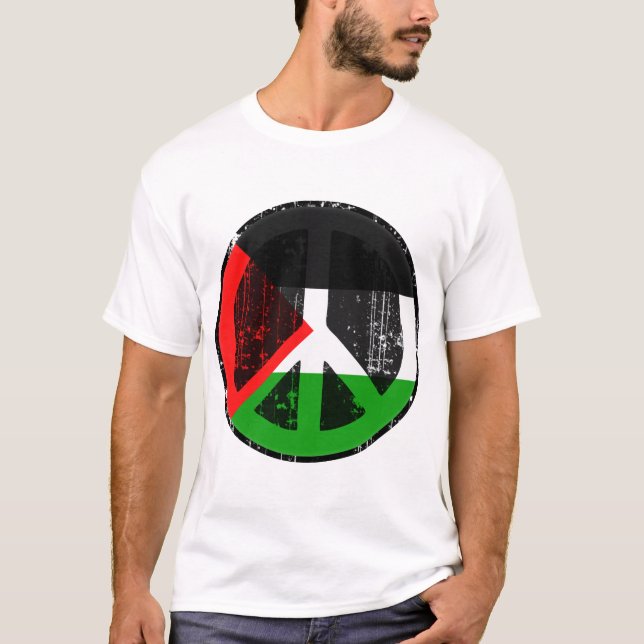 Fred i Palestina T-shirt (Framsida)