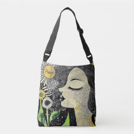 Fred i serenity Abstrakt Totebag Axelväska
