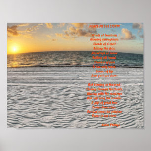 Fred i Storm-Dikt Poster