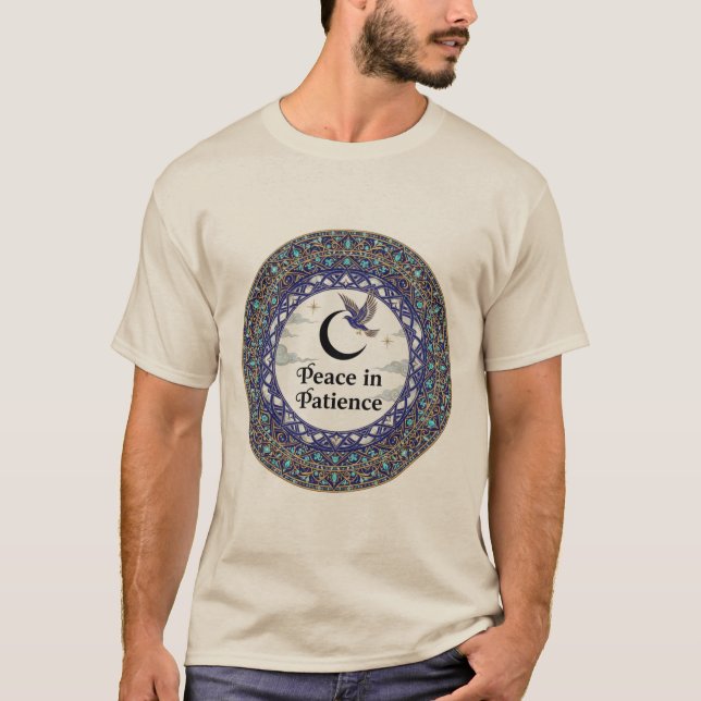Fred i Tålamod T Shirt (Framsida)