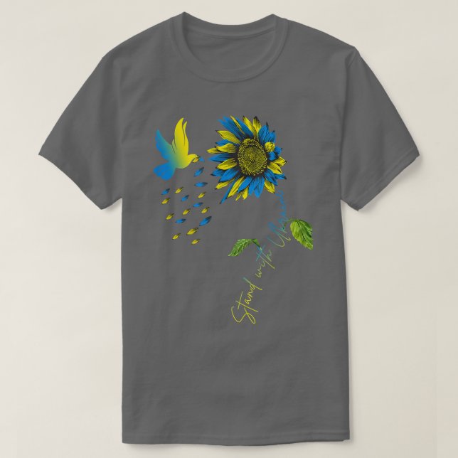 Fred i Ukraina Dove T Shirt (Design framsida)