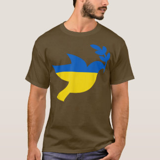 Fred i Ukraina Dove Tshirt för Women Manar Ukraini T Shirt