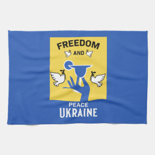 Fred i Ukraina - Kärlek och stöd Kökshandduk