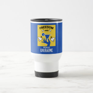 Fred i Ukraina - Kärlek och stöd Resemugg
