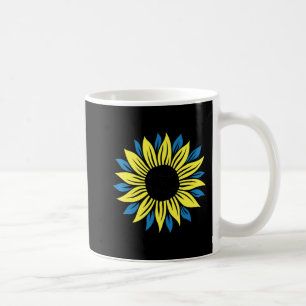 Fred i Ukraina Solros för kvinnor ukrainsk Fl Kaffemugg